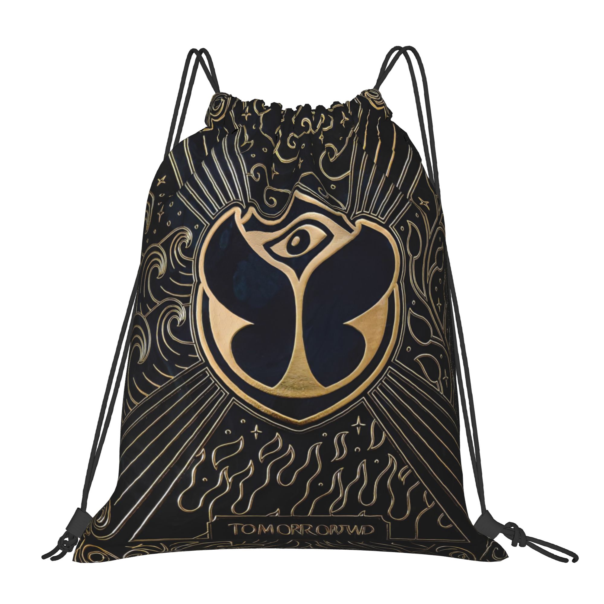 Drawstring Gym Bag - Tomorrowlands Drawstring Backpack Sports Gym Sackpack