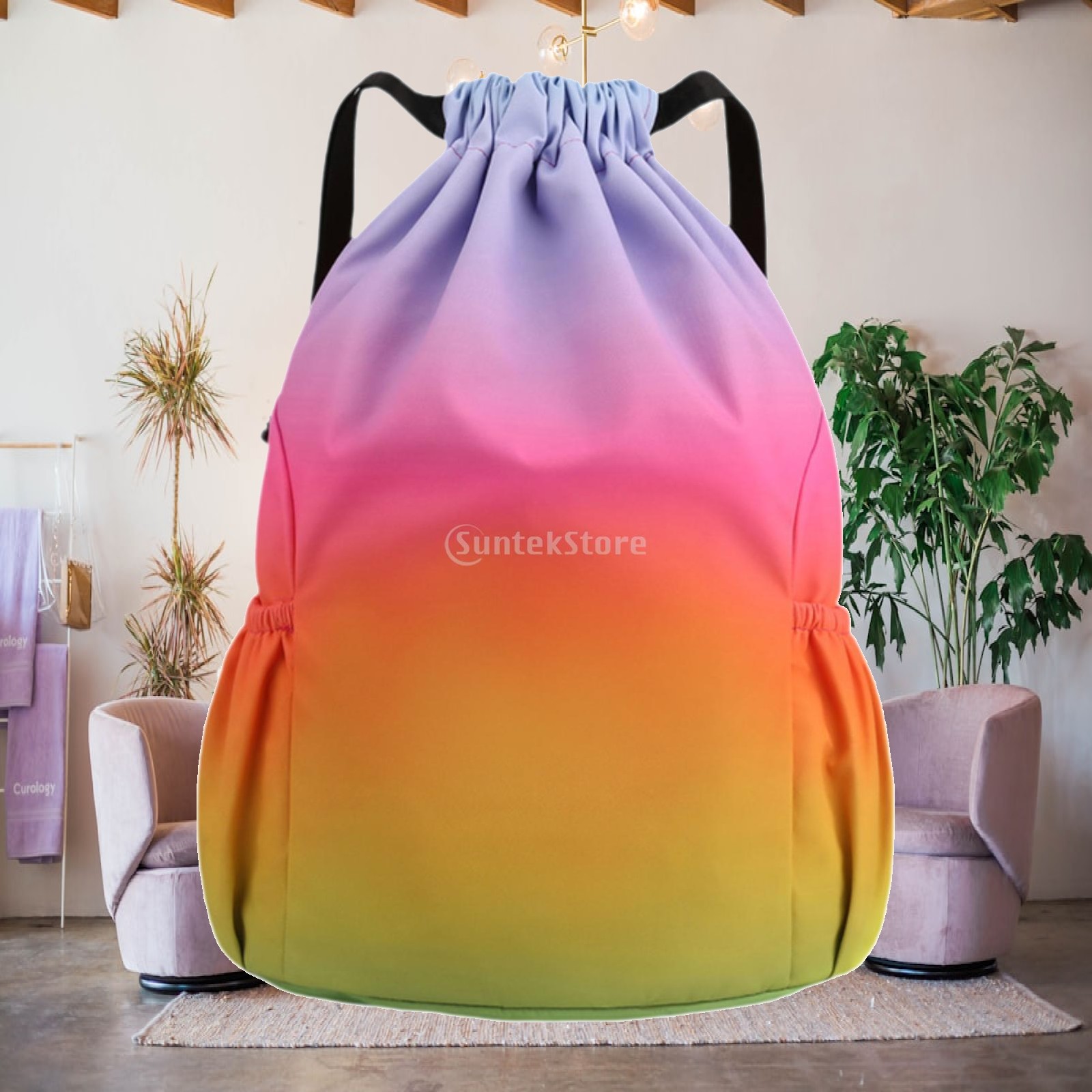 Drawstring Gym Bag - Drawstring Backpack Men Women Lightweight Sport