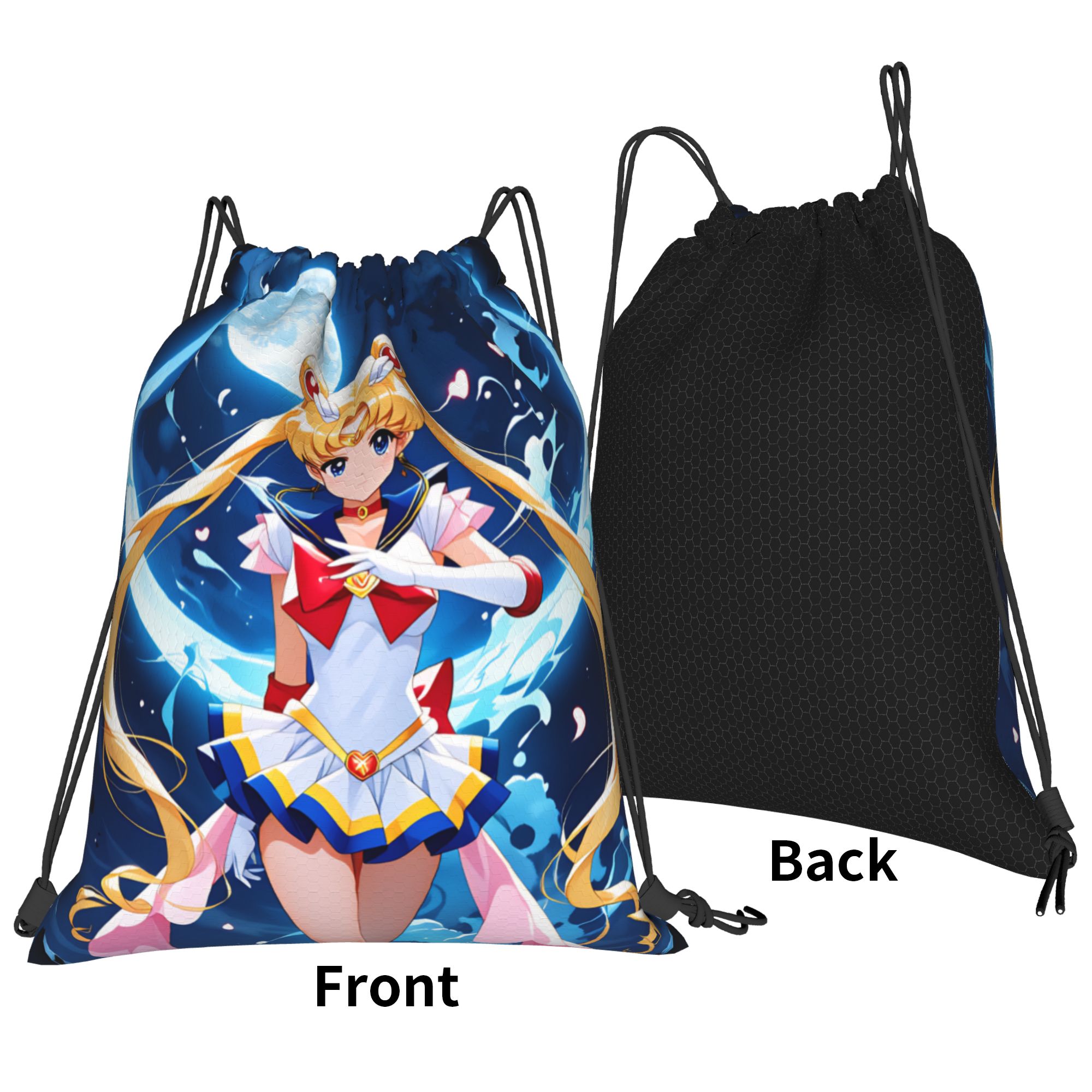 Custom S-Sailors Moons Drawstr - Drawstring Gym Bag ulasan dan harga