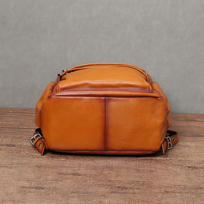 YETTIES Men's Vintage Vegetabl - Leather Backpack Vintage ulasan dan harga