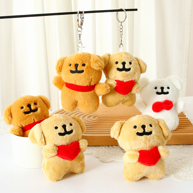 1-10PCS Heart Shaped Dog Plush - Mini Backpack Purse ulasan dan harga