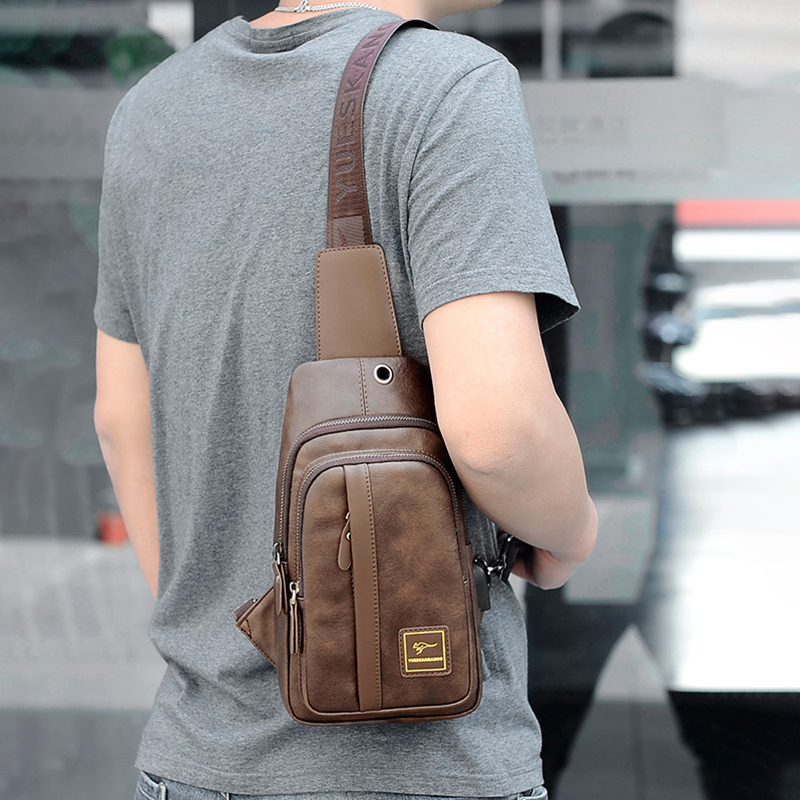 Portable Chest Bag for Man Fas - Mini Backpack Purse ulasan dan harga