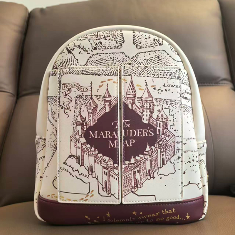Harry Potter Map Printed Cospl - Fashion Backpack Women ulasan dan harga