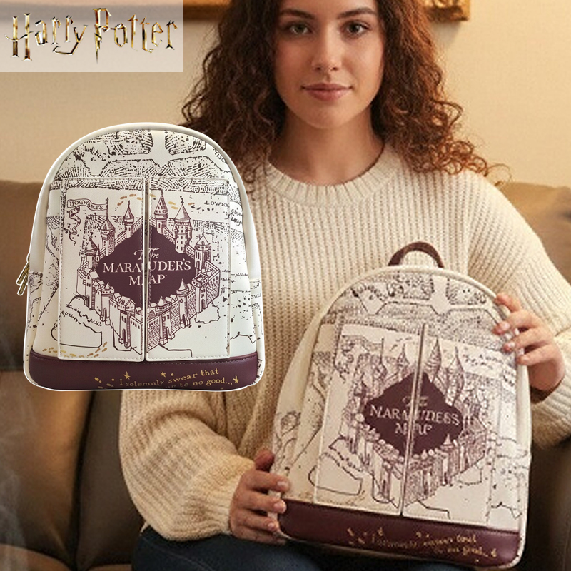 Harry Potter Map Printed Cospl - Fashion Backpack Women ulasan dan harga