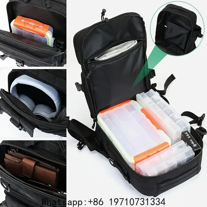 1000D Waterproof  Backpack Tac - Sling Backpack Shoulder ulasan dan harga