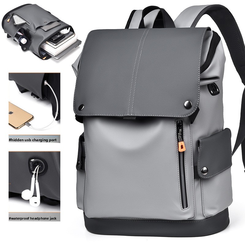 Men's Large Capacity Laptop Ba - Business Backpack Brief ulasan dan harga