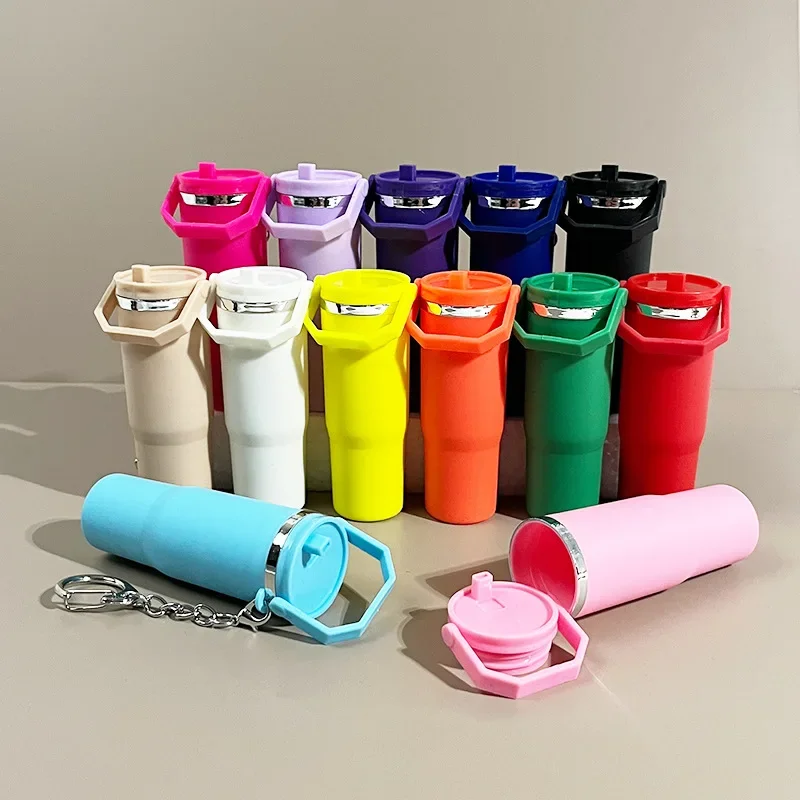 Mini Cup Keychain Tumbler Shap - Mini Backpack Purse ulasan dan harga