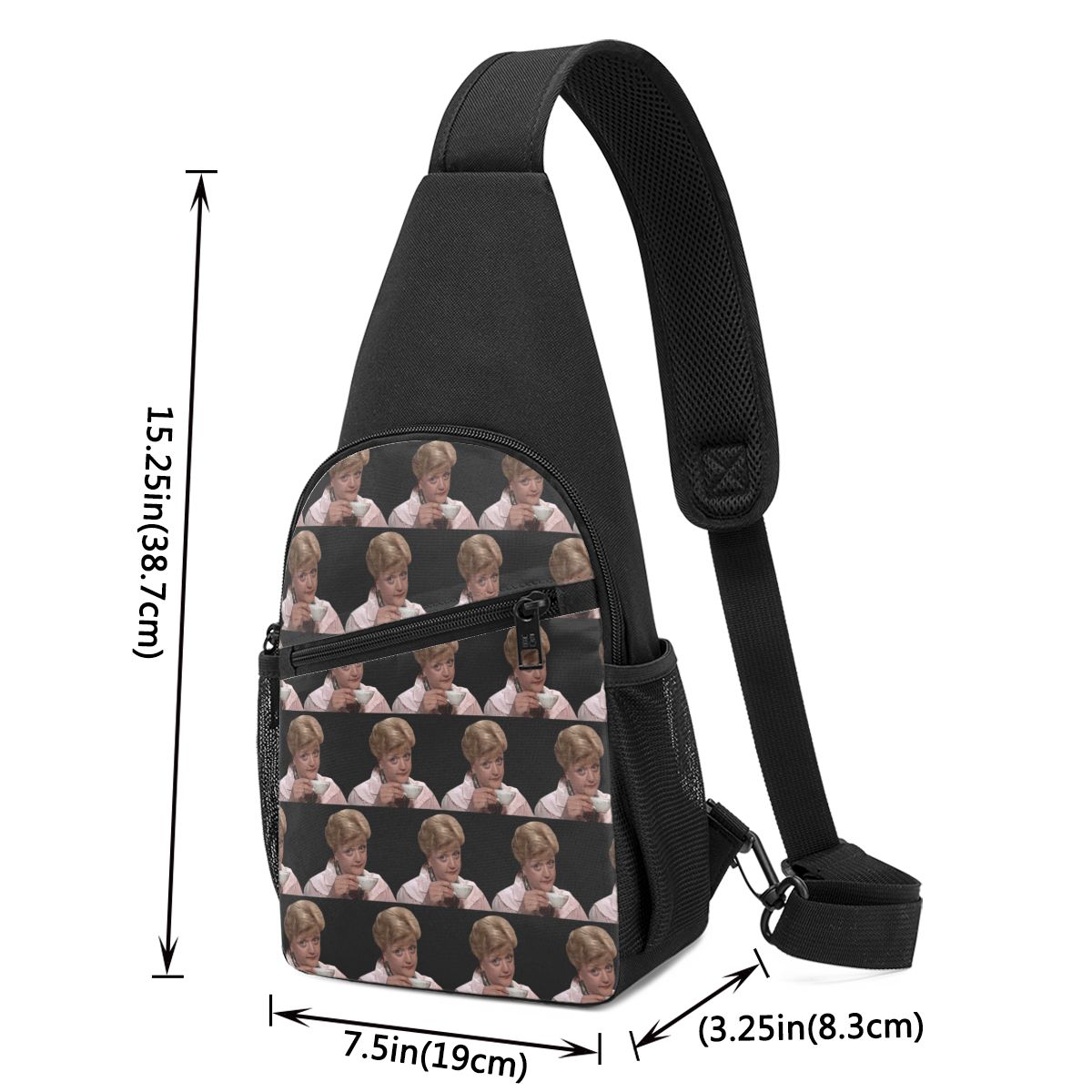 Jessica Fletcher Judging Murde - Sling Backpack Shoulder ulasan dan harga