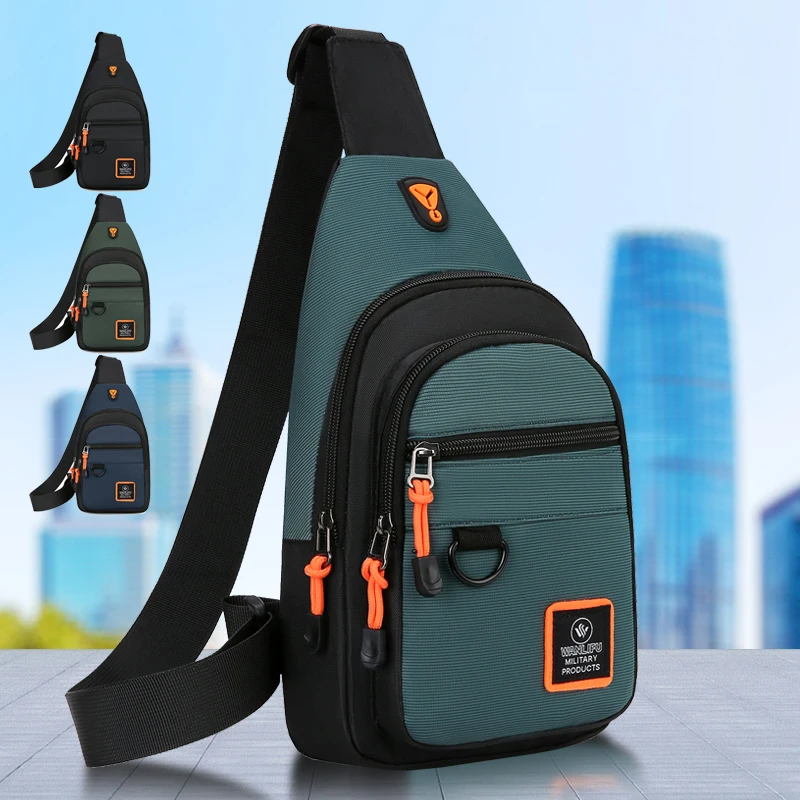 NEW Men's Chest Bag Men's Leis - Hiking Backpack Waterproof ulasan dan harga