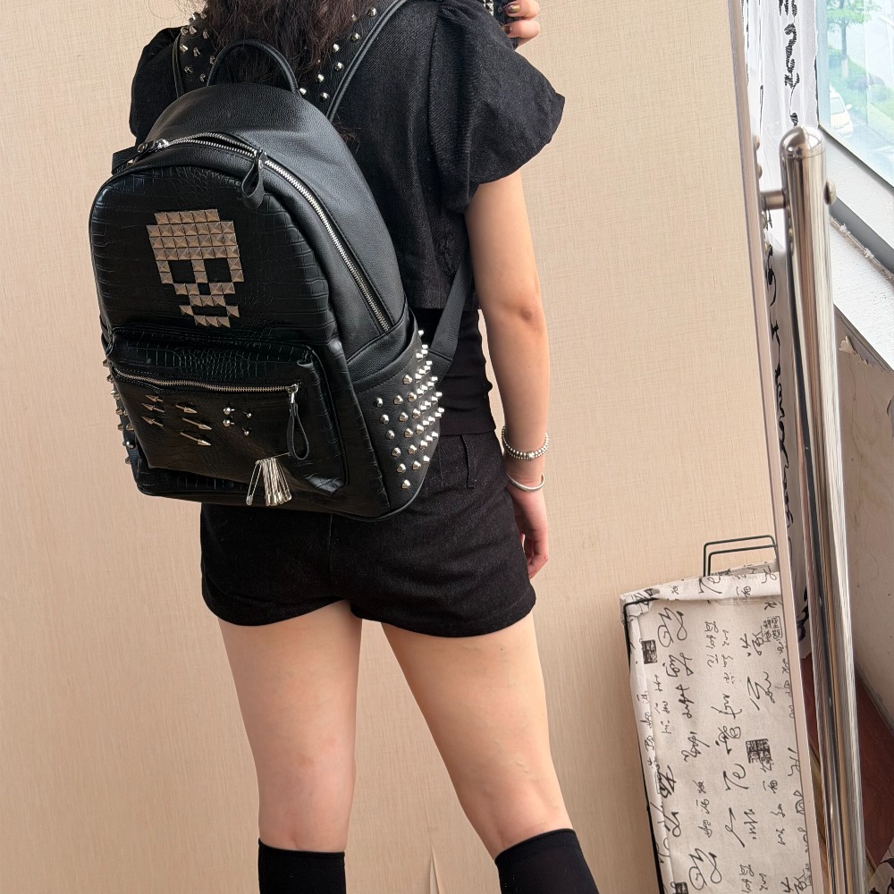 Original Black Crocodile Patte - Fashion Backpack Women ulasan dan harga