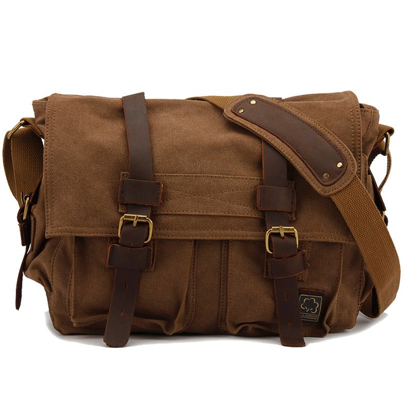 Men's Women's Casual Vintage C - Leather Backpack Vintage ulasan dan harga