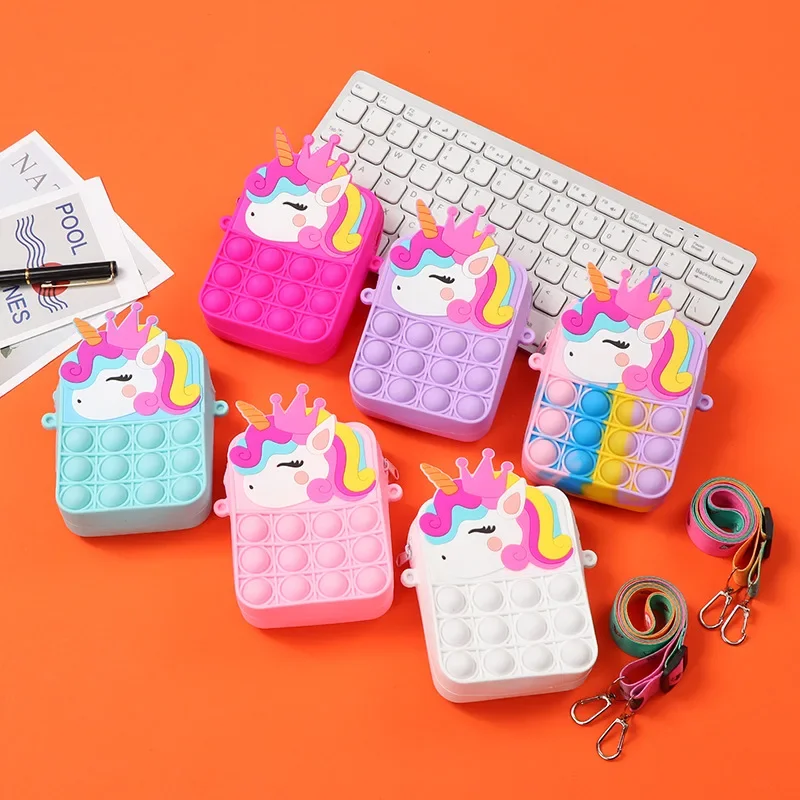 Magical Color-Changing Unicorn - Mini Backpack Purse ulasan dan harga
