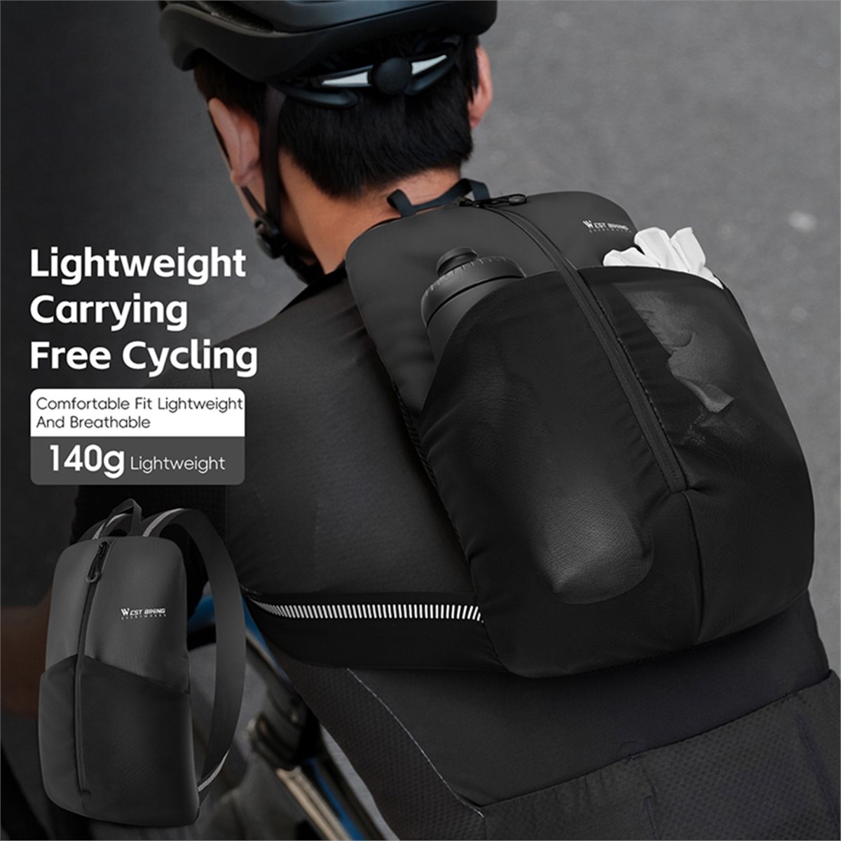 A61P  Cycling Backpack Large C - Hiking Backpack Waterproof ulasan dan harga