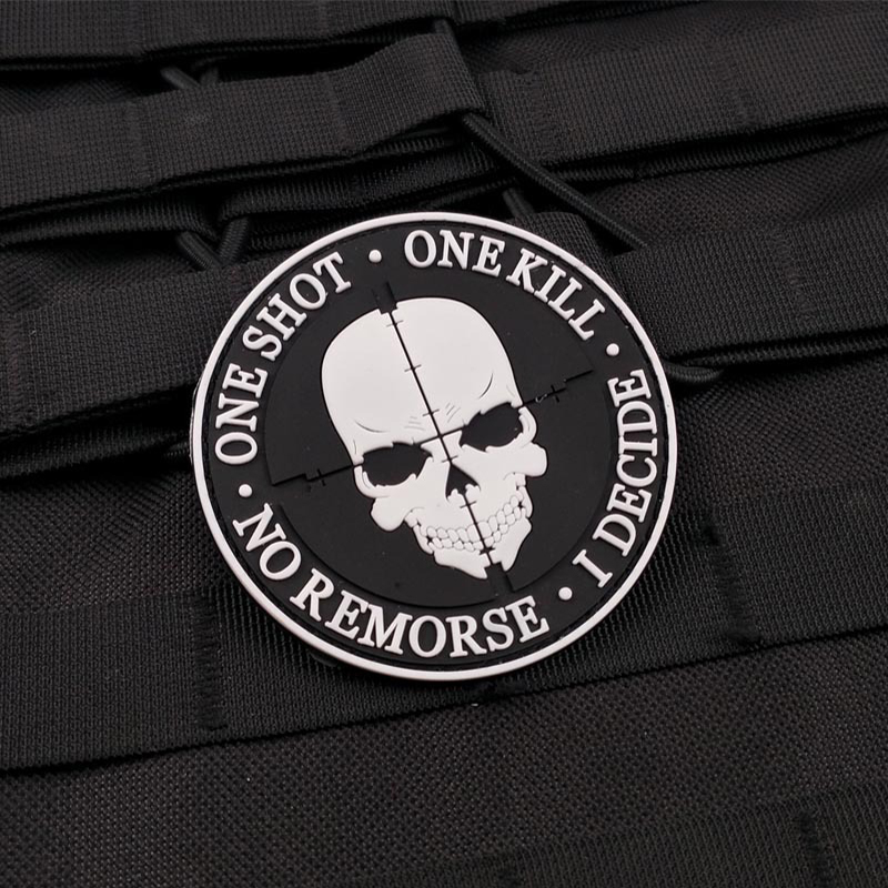 3D PVC Skull Rubber Patches Ap - Urban Backpack Tactical ulasan dan harga