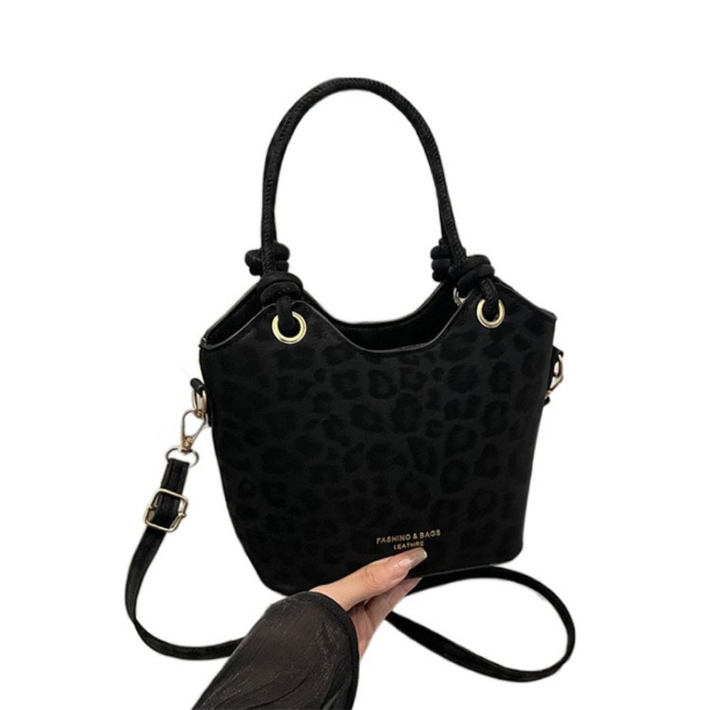 Portable Leopard Print Shoulde - Leather Backpack Vintage ulasan dan harga