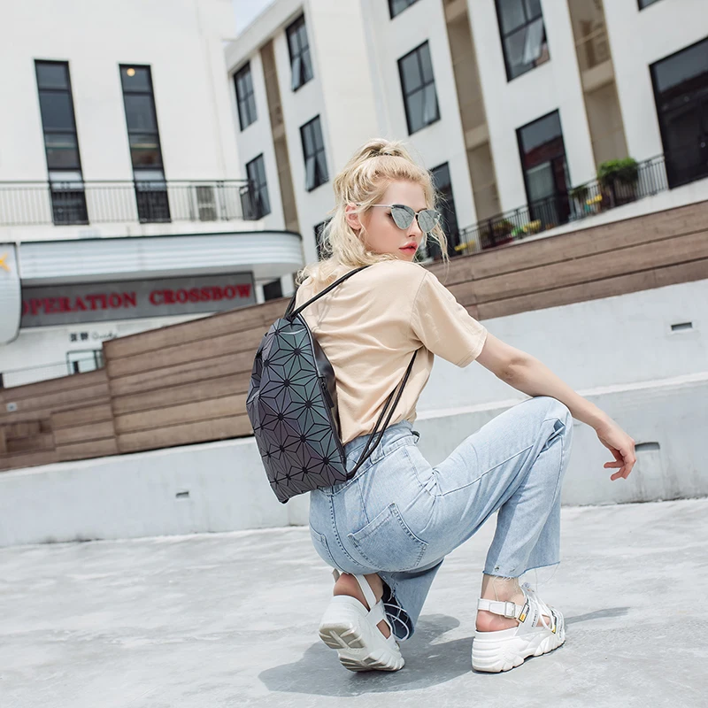 New Women Drawstring Backpacks - Fashion Backpack Women ulasan dan harga