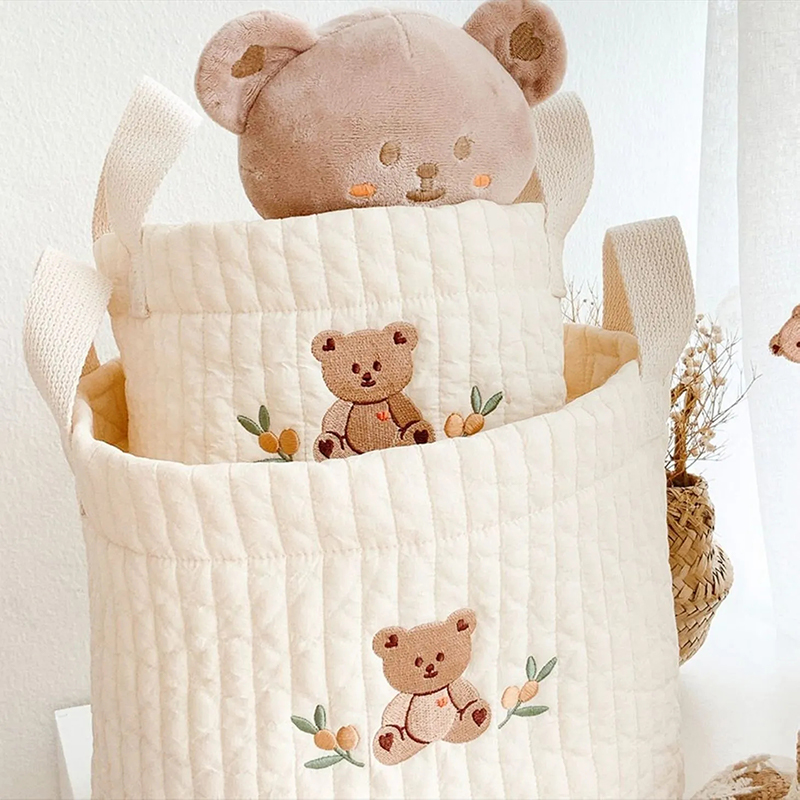 INS Baby Bags Cute Bear Embroi - Backpack Diaper Bag ulasan dan harga