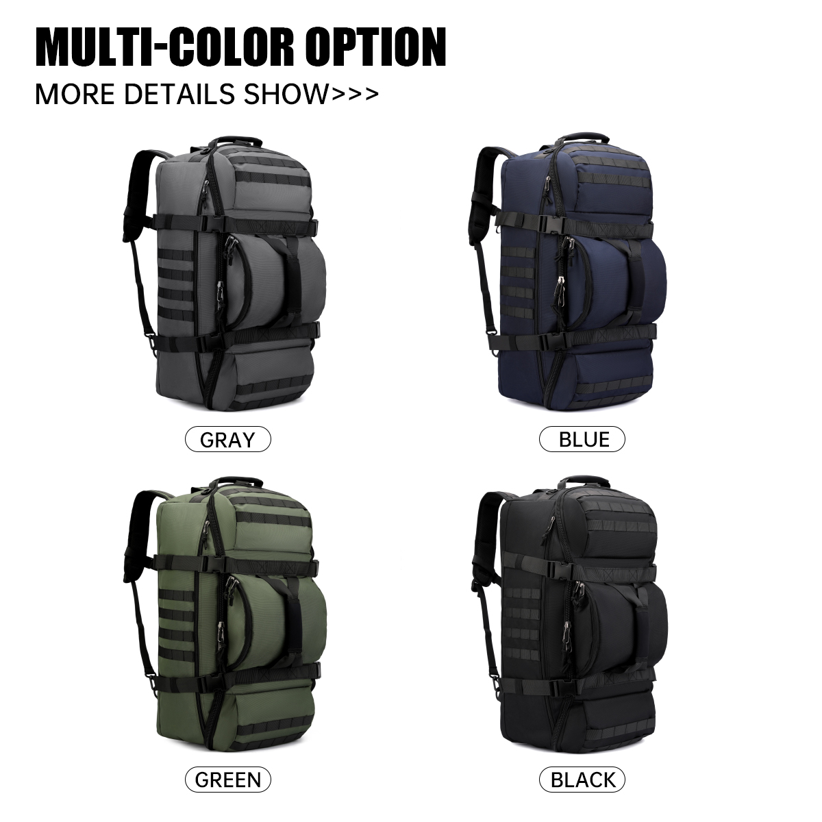 Outdoor Mountaineering Bag 90L - Hiking Backpack Waterproof ulasan dan harga