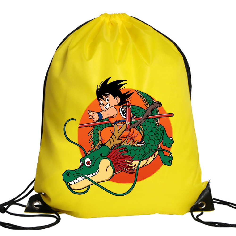Dragons Ball Polyester Drawstr - Drawstring Gym Bag ulasan dan harga