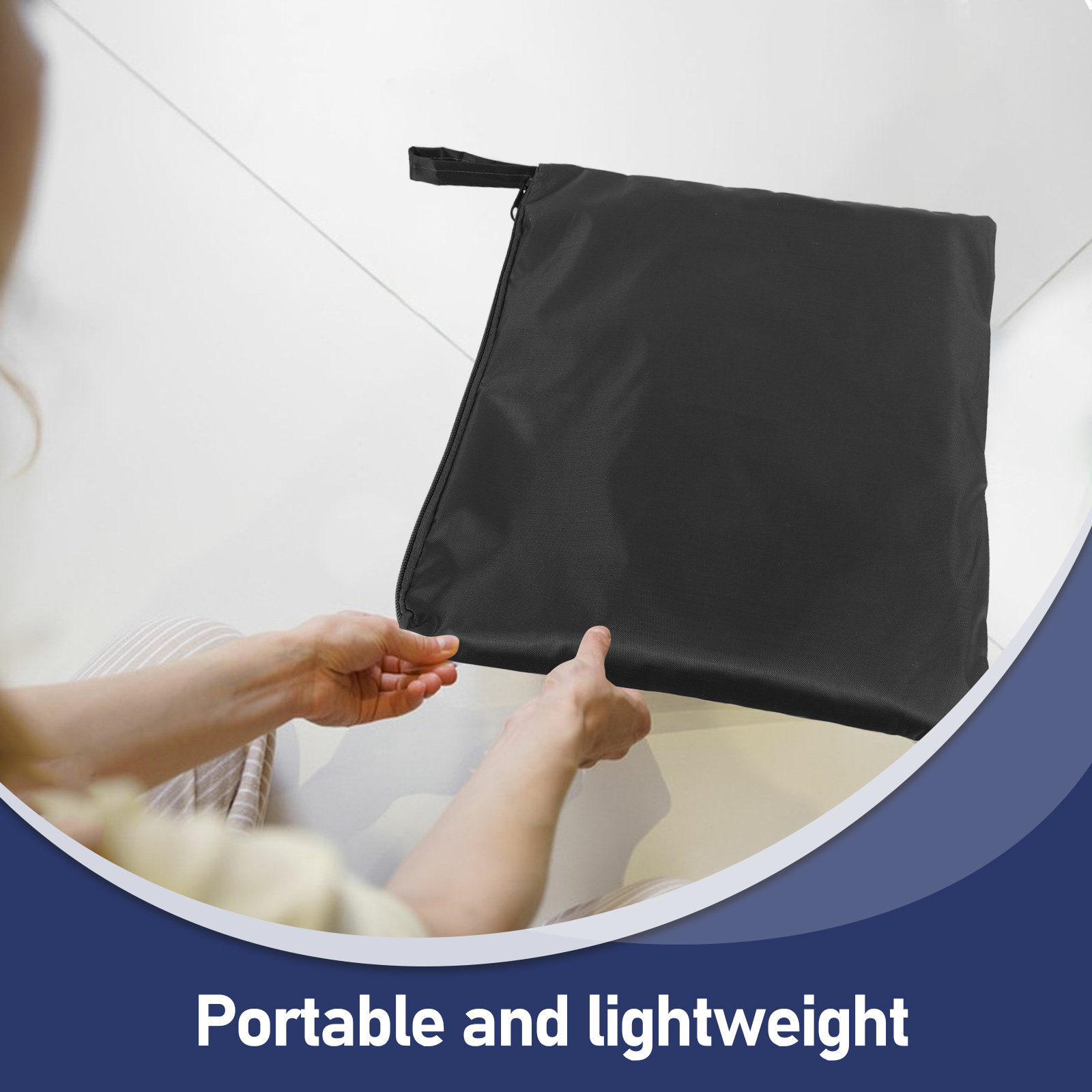 Portable Waterproof Oxford Clo - Drawstring Gym Bag ulasan dan harga