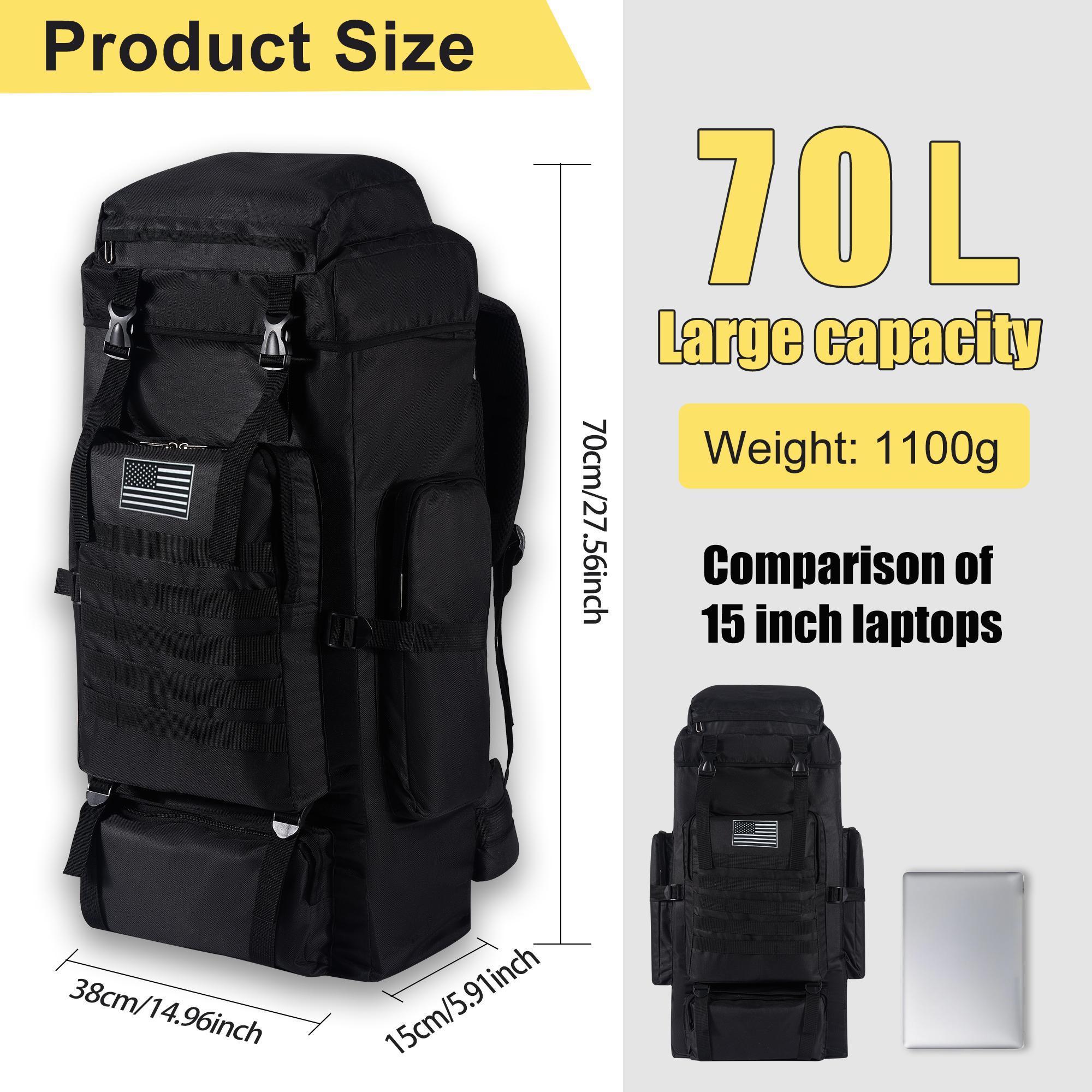 70L Professional Hiking Backpa - Hiking Backpack Waterproof ulasan dan harga