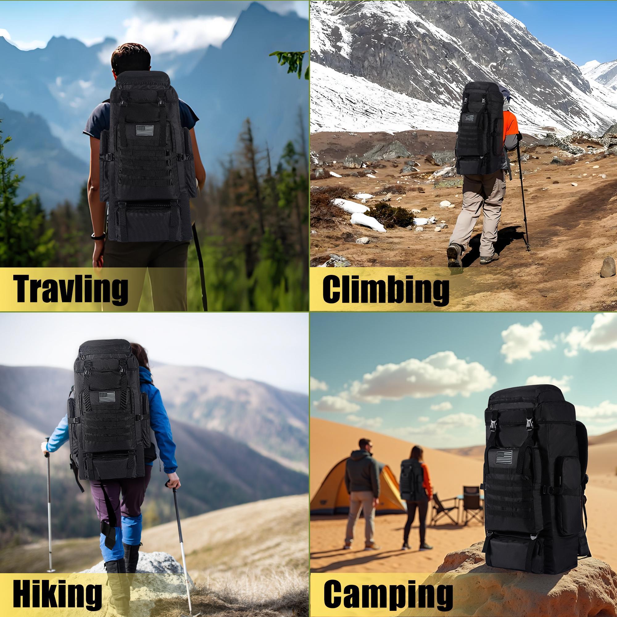 70L Professional Hiking Backpa - Hiking Backpack Waterproof ulasan dan harga