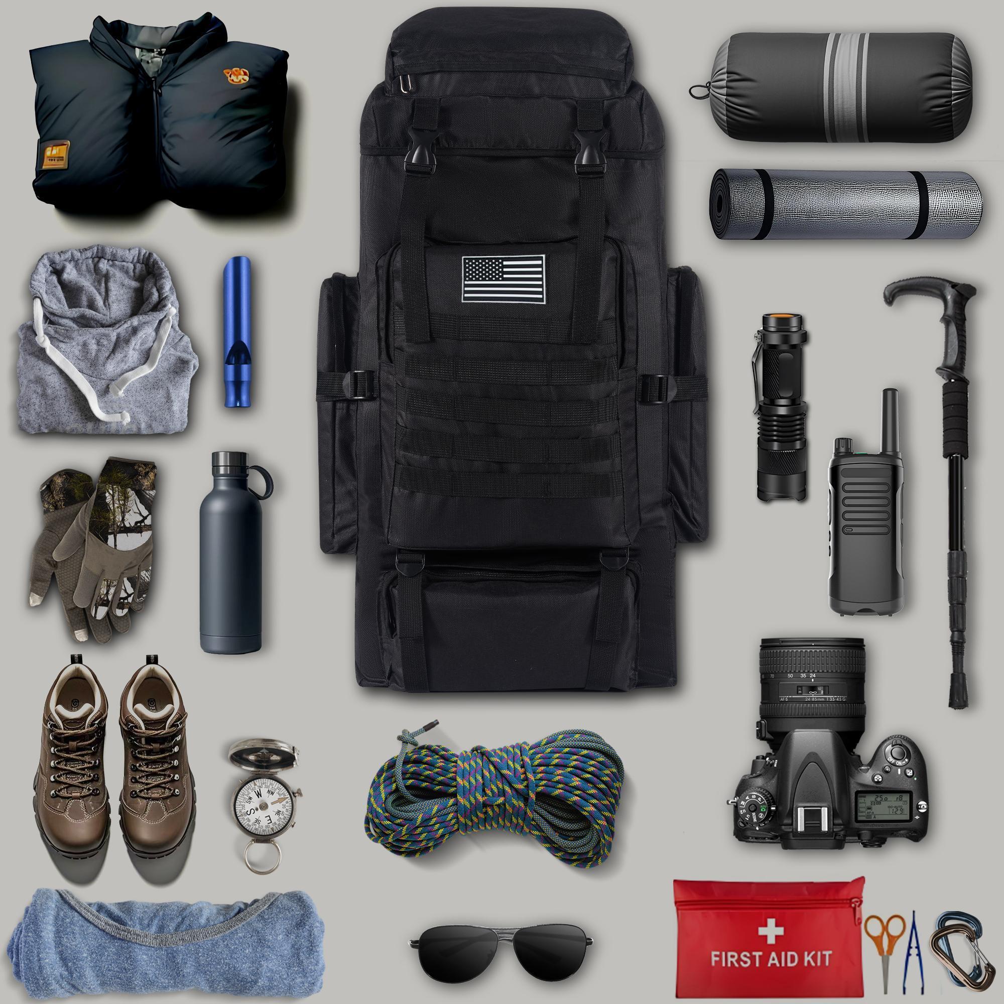 70L Professional Hiking Backpa - Hiking Backpack Waterproof ulasan dan harga