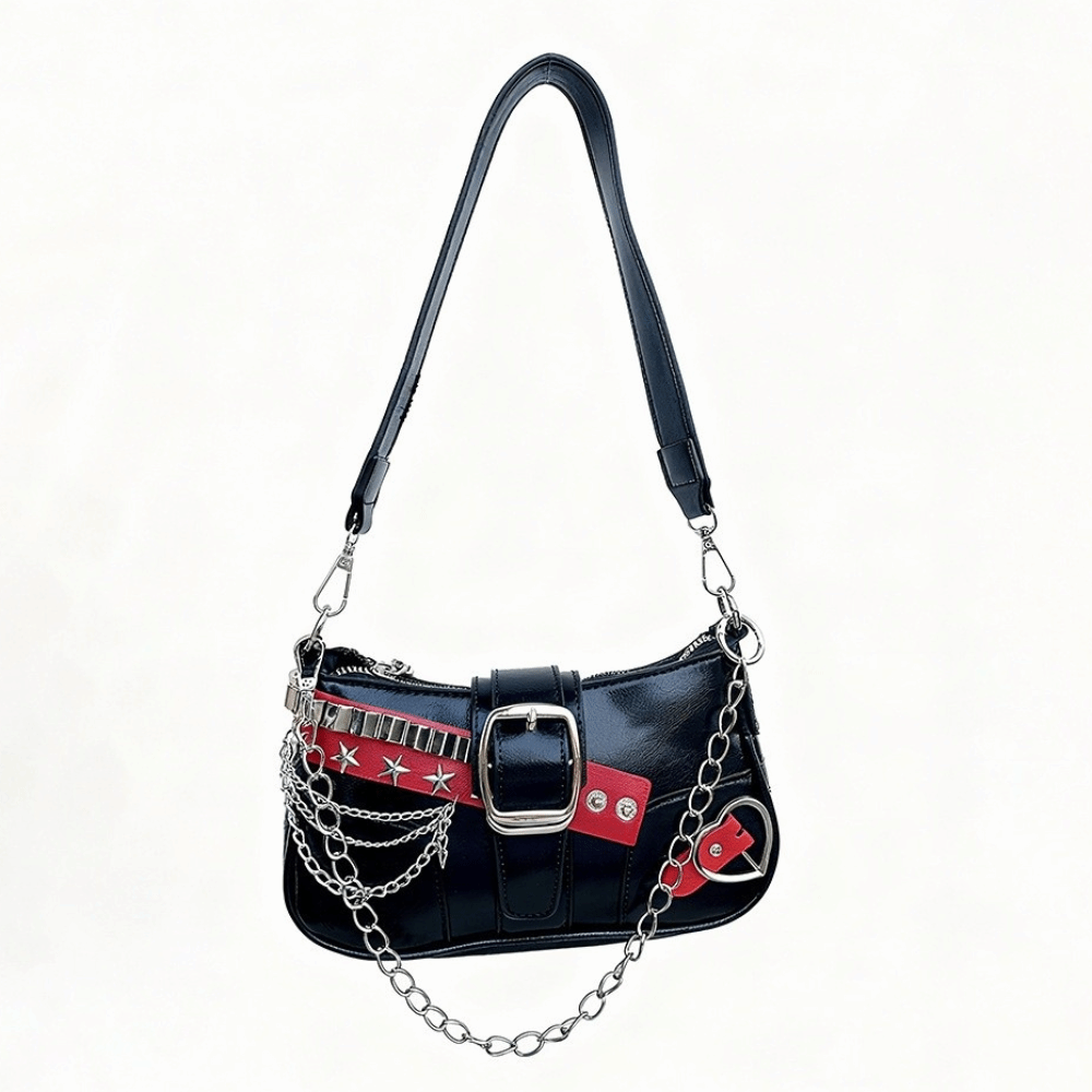 Vintage Y2K Shoulder Bag PU Le - Leather Backpack Vintage ulasan dan harga