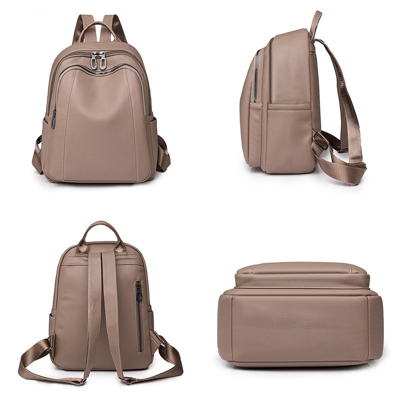 High Quality Leather Backpack  - Leather Backpack Vintage ulasan dan harga