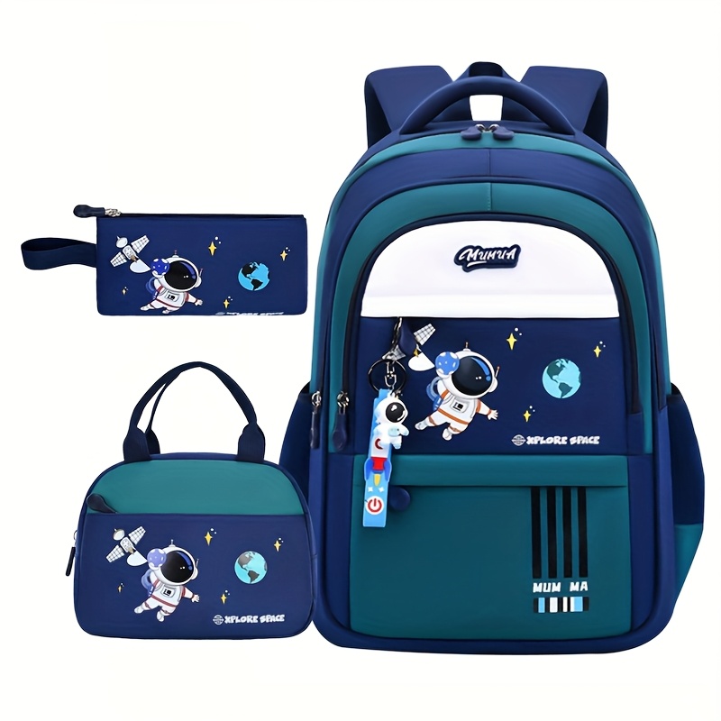New Astronaut Cartoon Backpack - School Backpack Teen ulasan dan harga