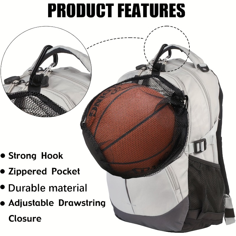 Compact Portable Basketball Dr - Drawstring Gym Bag ulasan dan harga