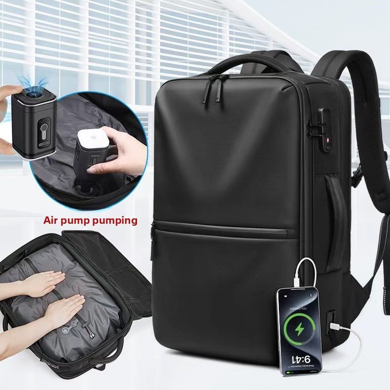 Waterproof Expandable Travel B - Business Backpack Brief ulasan dan harga