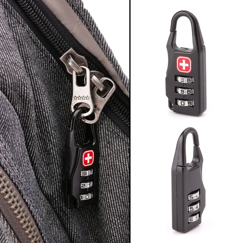 Mini Lock Outdoor small locks  - Backpack Lock Combo ulasan dan harga