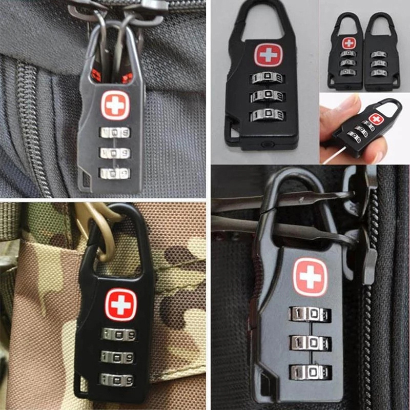 Mini Lock Outdoor small locks  - Backpack Lock Combo ulasan dan harga
