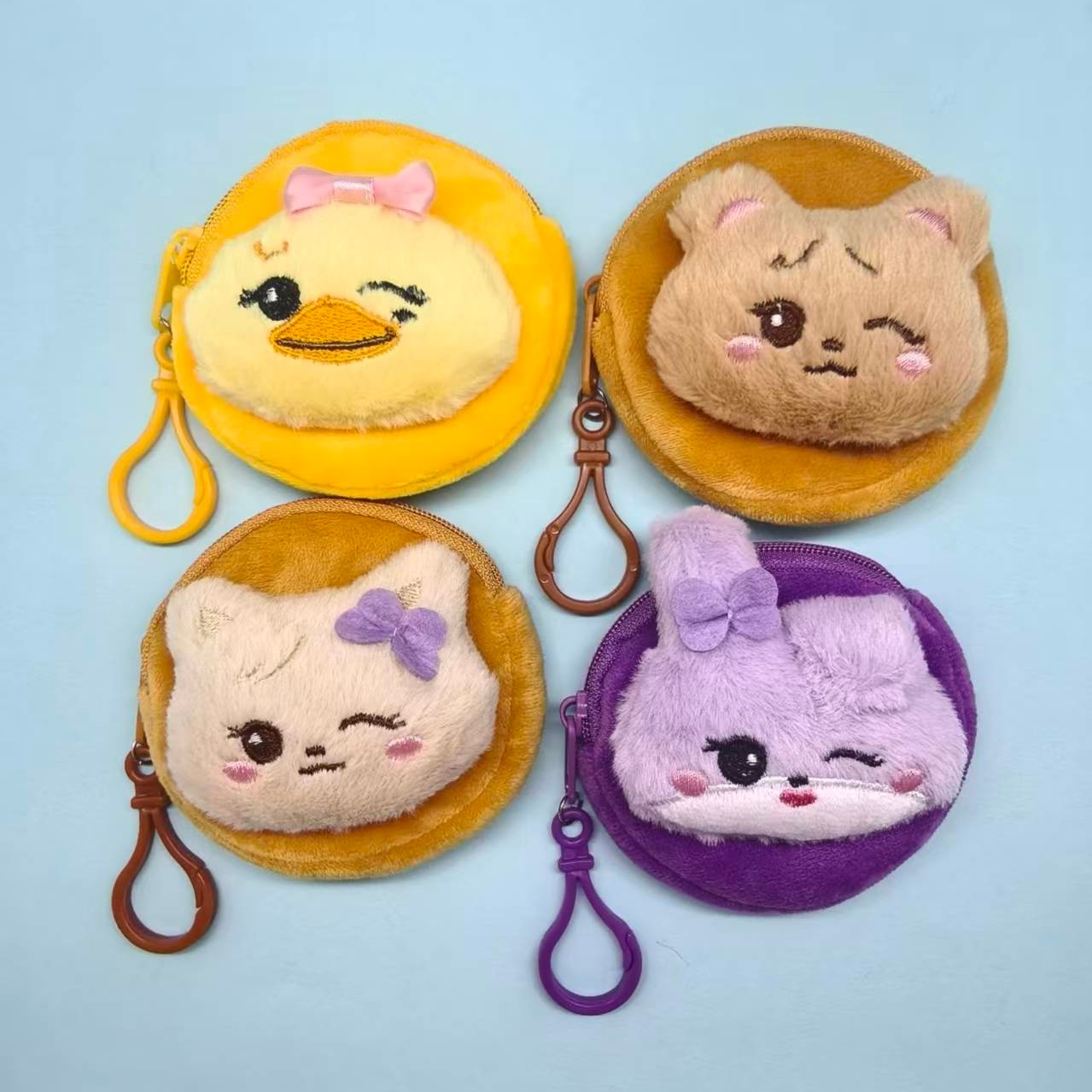 Kawaii Kpop Bowknot Duck Cat R - Mini Backpack Purse ulasan dan harga