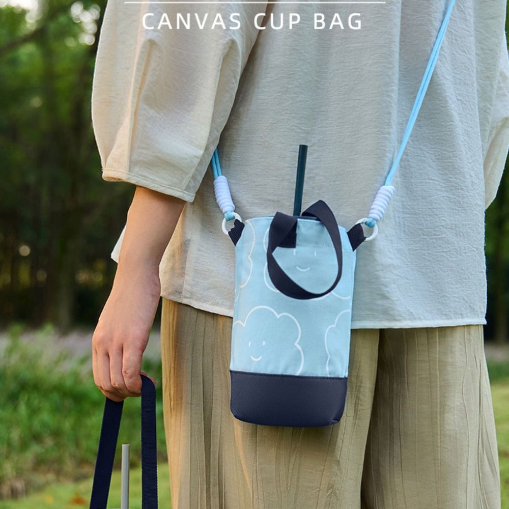 Outdoor Canvas Cup Bag Printed - Hydration Pack Outdoor ulasan dan harga