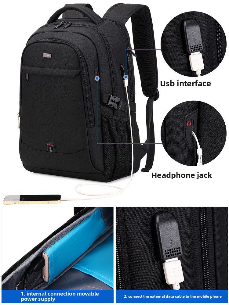 New Customizable Logo Backpack - Business Backpack Brief ulasan dan harga