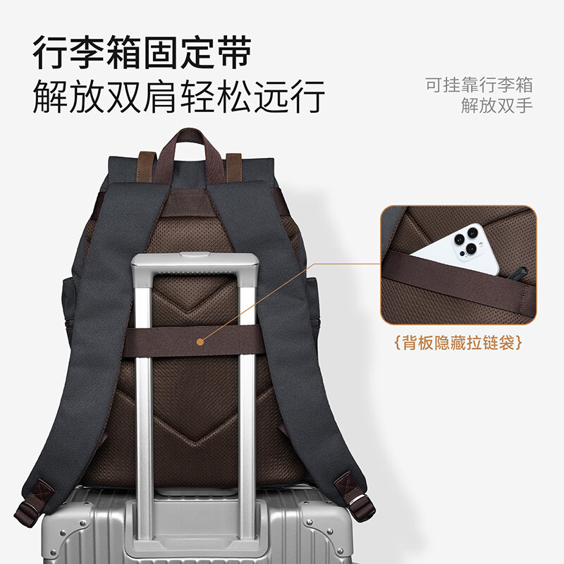 MOYYI 27L Large Flap Backpack  - Hiking Backpack Waterproof ulasan dan harga