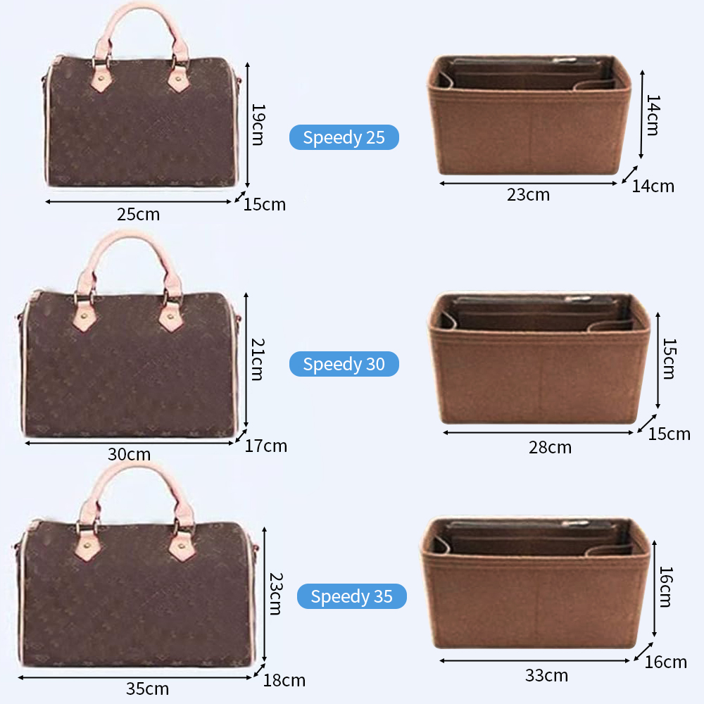 Purse Inserts for Speedy 25/30 - Backpack Insert Organizer ulasan dan harga