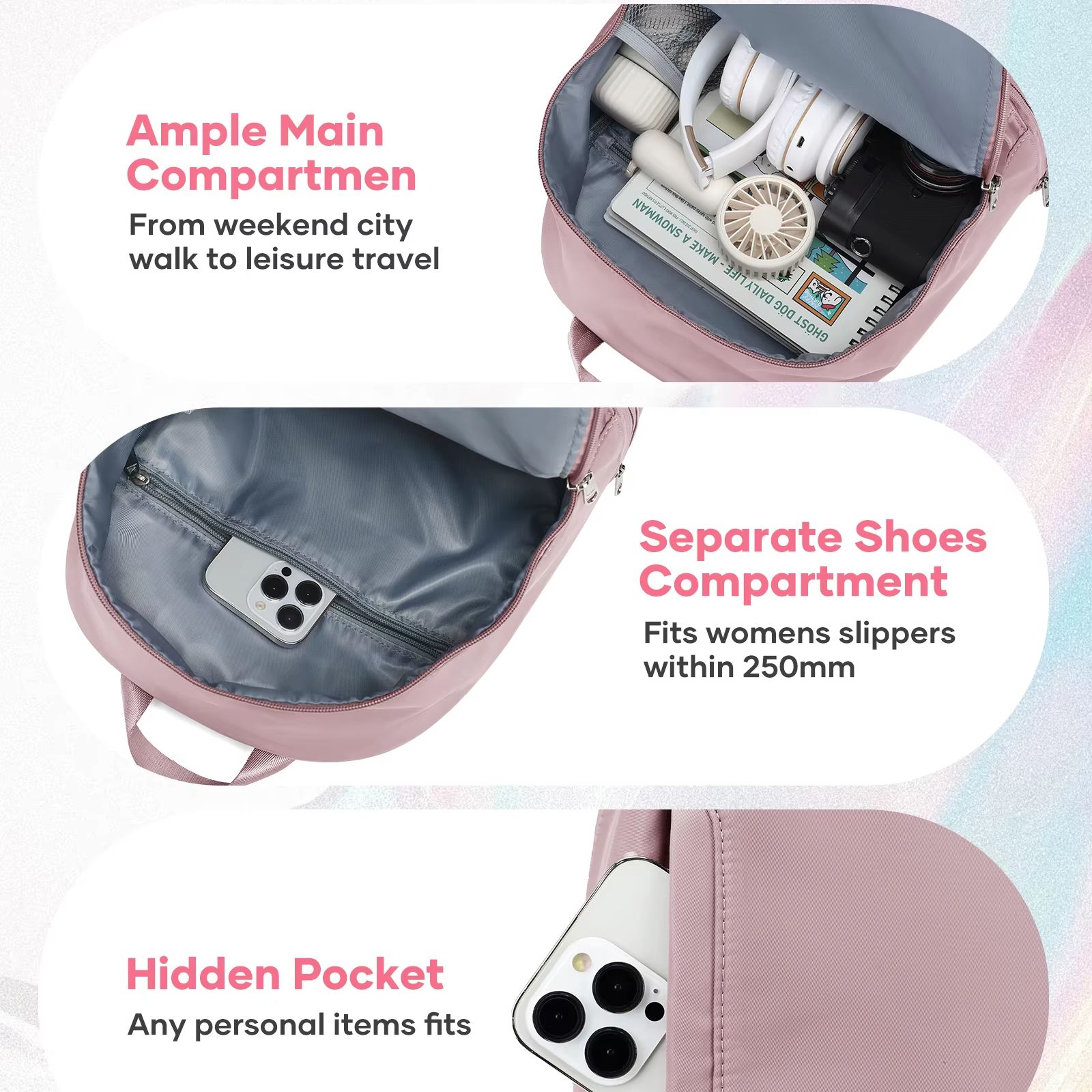 Bag For Women, Small Sports Ba - Fashion Backpack Women ulasan dan harga