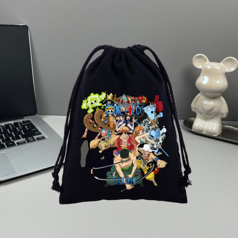 Anime One Piece Drawstring Bac - Drawstring Gym Bag ulasan dan harga