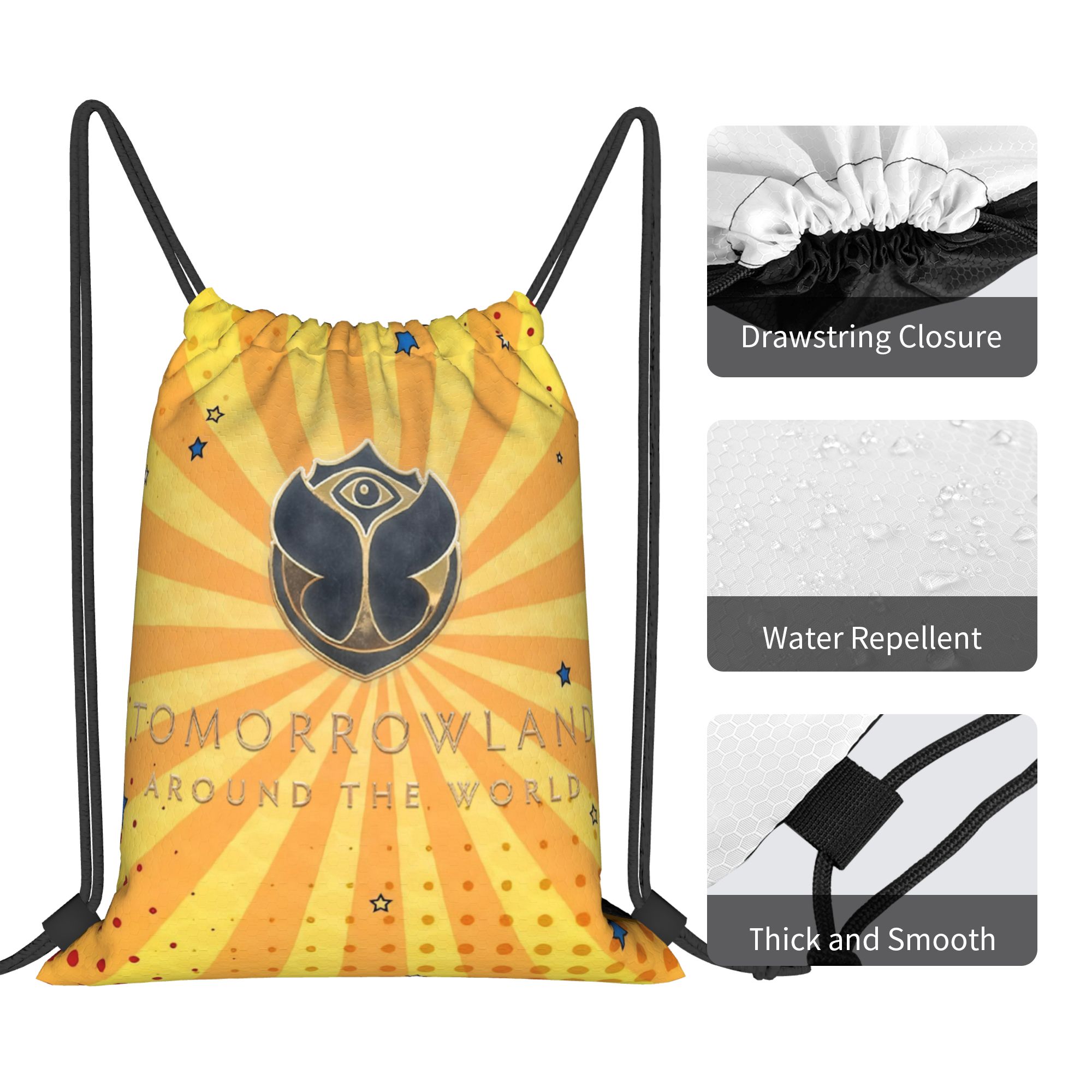 Tomorrowlands Festival Music D - Drawstring Gym Bag ulasan dan harga